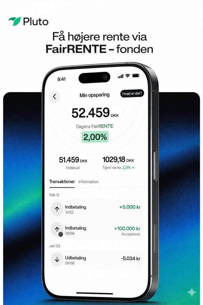 Pluto Markets og FairRENTE
