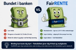 Er den højeste indlånsrente altid bedst? Se hvorfor binding, dekort og manglende fleksibilitet kan gøre bankens bindingskonto mindre attraktiv.