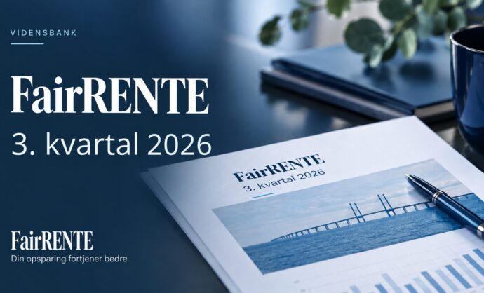 FairRENTE kvartalsrapport for 3. kvartal 2026 – udvikling i afkast, obligationsmarkedet og renteudsigter.
